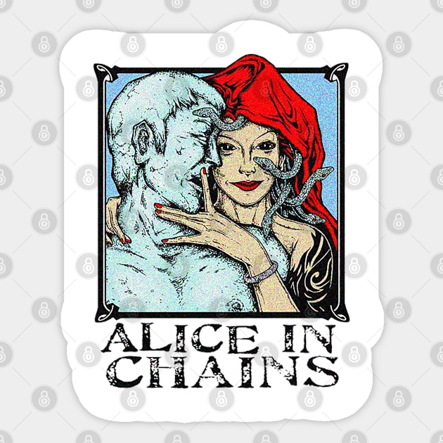 Vintage aic Sticker by PATTERNCOLORFUL